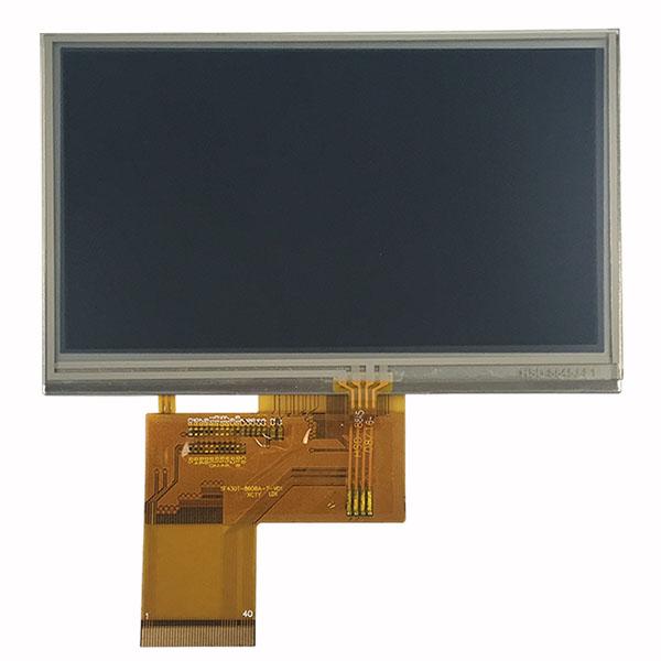 Touch 40 Pin TFT LCD Display 4.3 Inch 480x272 ST7282T2 RGB Interface 3