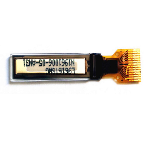 0.69 Inch OLED Display Module 96x16 Graphic 14 pins I2C interface 3