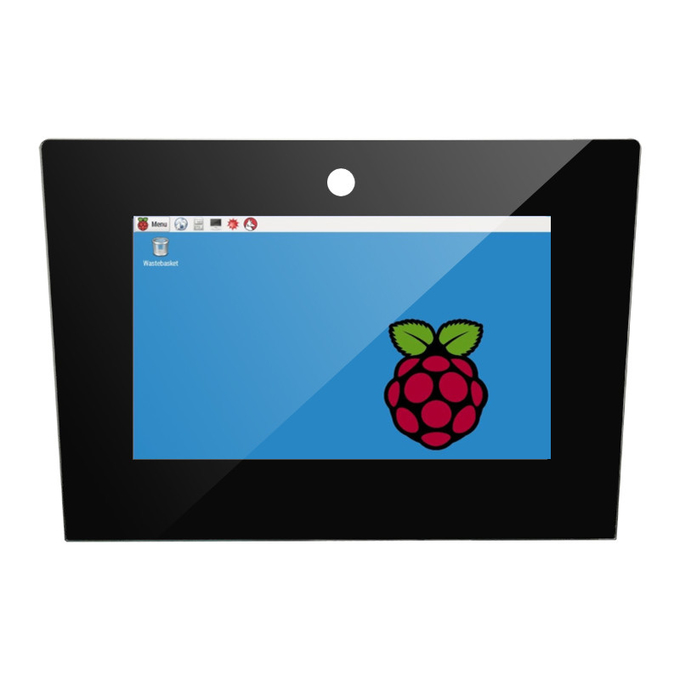 800x480 Capacitive Touch Screen 7 Inch HDMI Display Compatible With Raspberry Pi 3 4 5 1