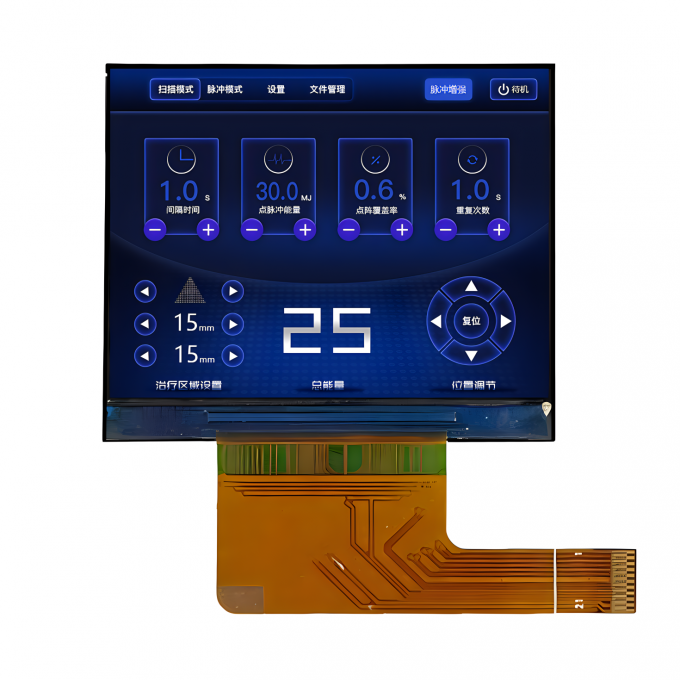 2 Inch IPS TFT LCD Screen Module 480x360 Dots Horizontal MIPI/RGB Interface 2