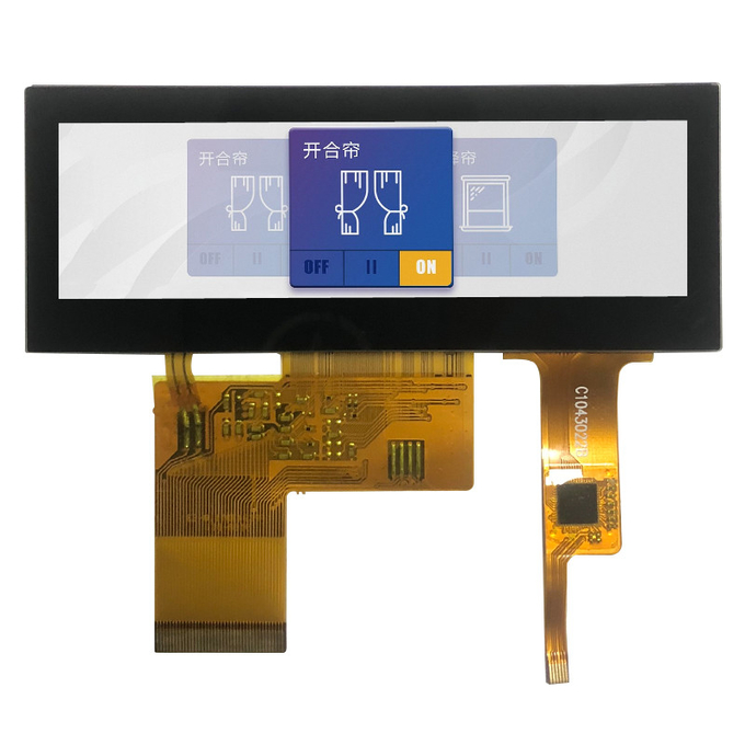 480x128 3.9 Inch RGB TFT LCD Module With Capacitive Touch Screen 40 Pin 5