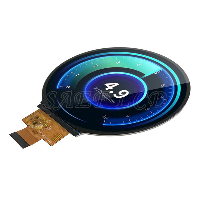 Auto Grade 4 Inch Capacitive Touch Round TFT LCD Display Mipi Interface 720x720 Dot 2