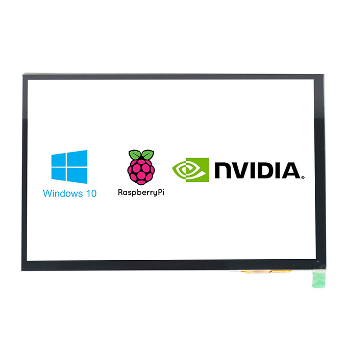 300cd/m2-1000cd/m2 PCAP Touch Display 10.1 Inch HDMI With Raspberry Pi Compatible 1