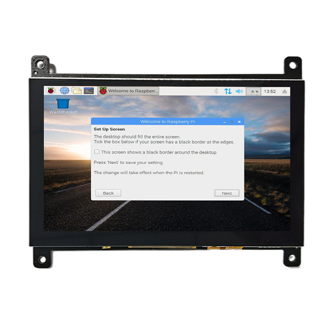 HDMI Compatible With Raspberry Pi4 5 Inch TFT LCD Display 800x480 Dots With CTP 0