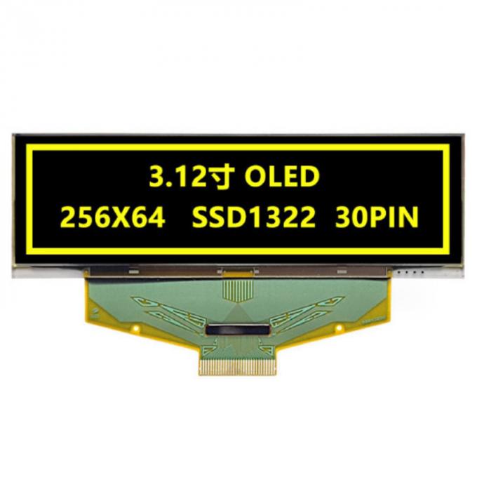 UG-5664ASWEF01 3.12" 256*64 Dots OLED Display Module with SPI/Parallel/I2C Interface 4