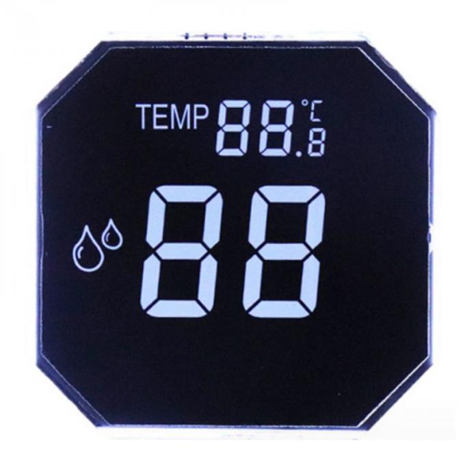 LCD Display Segment Screen Round Octagonal Water Cup VA Seven Segment LCD Display For Temperature And Humidity LCD 1