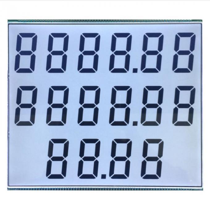 7 Segment LCD Display, 4 Digit 8 Digits 7 Segments LCD, Monochrome Lcd Display, Lcd Numeric Display 4