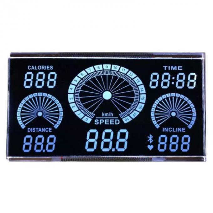 Custom Segment LCD Display For Forklift Gauge Cluster Number Display, Monochrome LCD Display 3