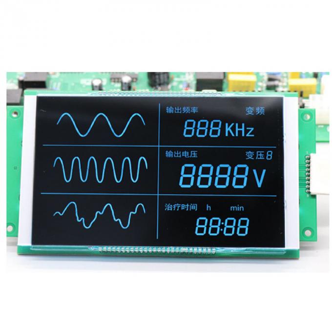 Custom TN LCD Panel, Meter LCD With Voltage, Current, Temperature, Power Characters/Segments 6