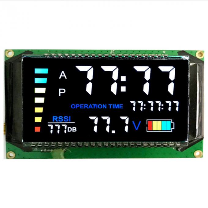 Custom Negative Segment VATN LCD Display With HT1621 ST7035 Controller 3