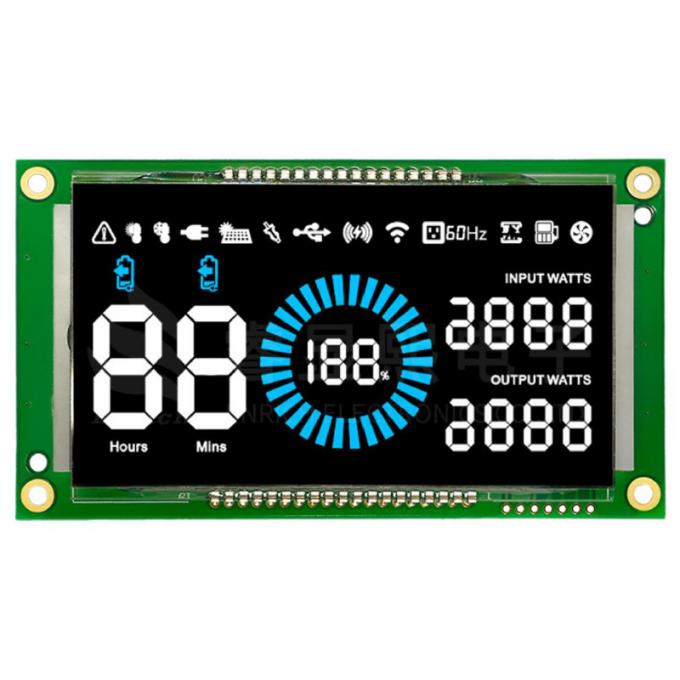 Custom Negative Segment VATN LCD Display With HT1621 ST7035 Controller 4