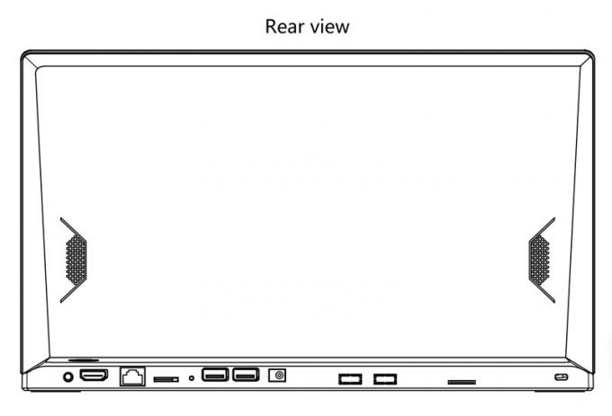 14 Inch Industrial And Commercial Android Touch All In One Intelligent Display FHD With Capacitive Touch 2