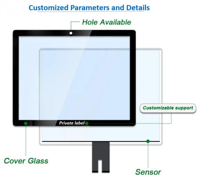 PCAP Touch TFT Display 3.5 Inch HVGA 320x480 Screen ILI9488 MCU Interface 8