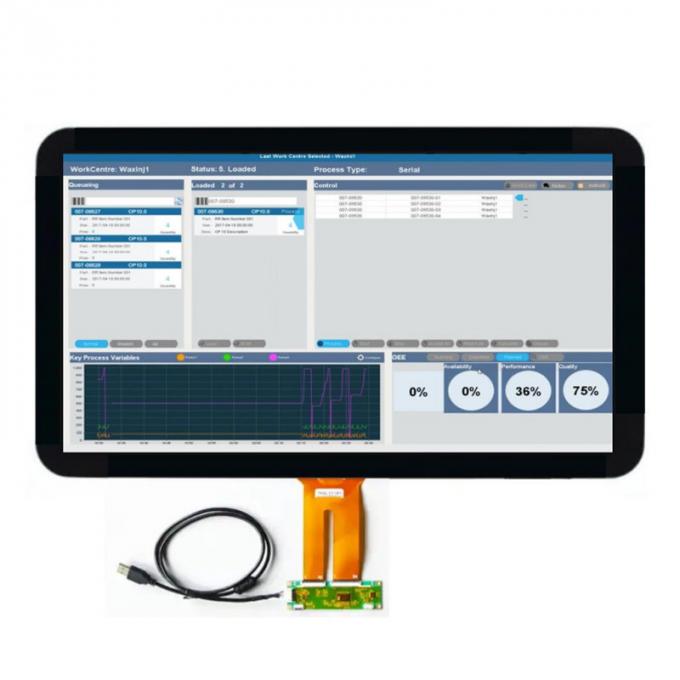 Sunlight Readable 21.5 Inch TFT LCD Display With USB Touch Screen, China Industrial TFT Display 21.5 Inch 0