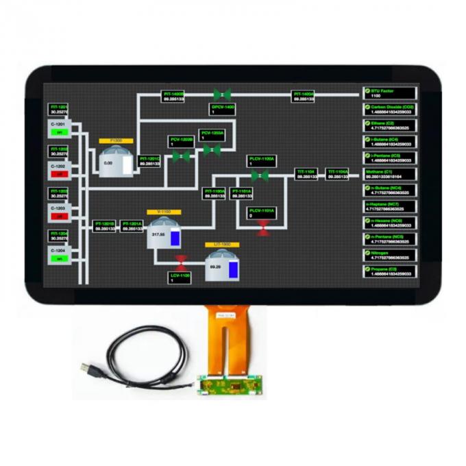 21.5 Inch TFT LCD Display FHD 1920*1080 Resolution LVDS Sunlight Readable 2