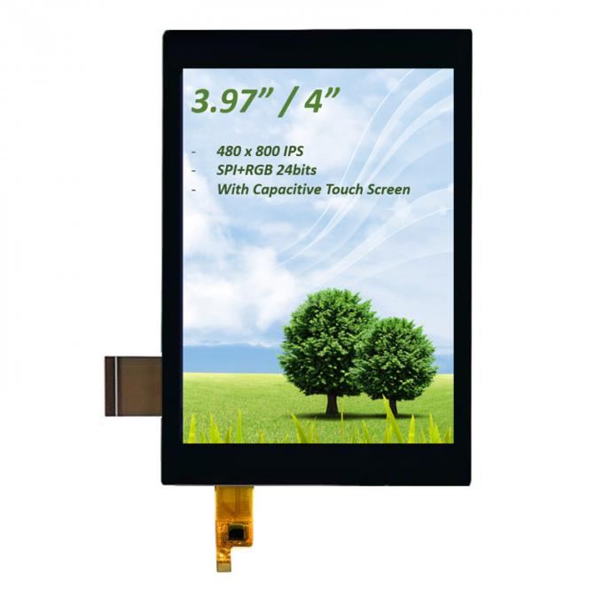 4 Inch TFT LCD Display, SPI RGB IPS 4 Inch TFT LCD Display With Capacitive Touch Screen 2