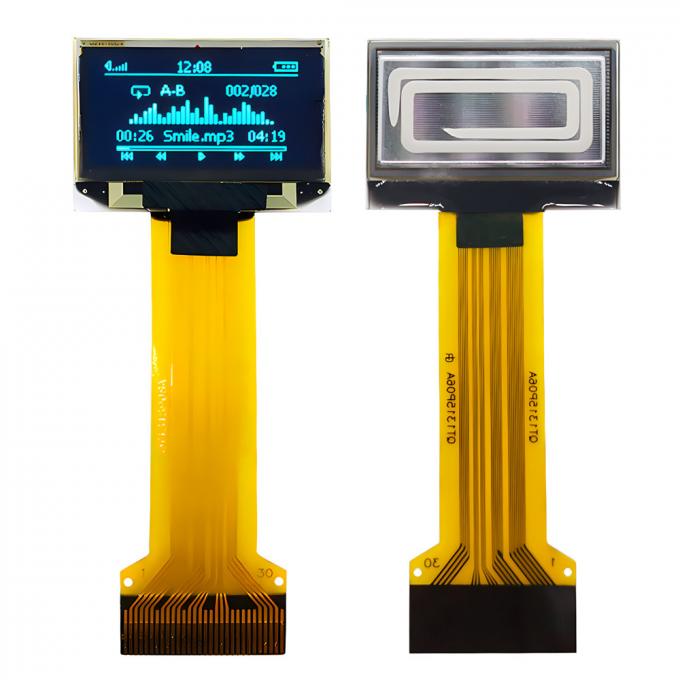 0.96 Inch 30 Pin ZIF Connector OLED Thin Display Panel 128x64 Dot Matrix SPI I2C Interface 7