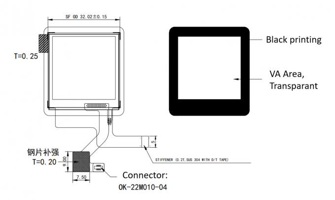 Factory Price 1.54 Inch Capacitive PCAP TFT Display 320*320 Dots LCD MIPI Interface 1