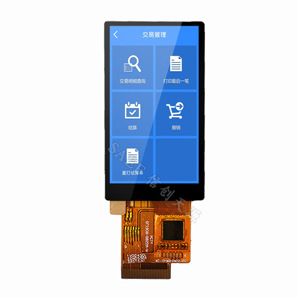 1.9" TFT LCD Touch Screen 170x320 IPS Full Viewing Angle With CTP SPI MCU Interface 2