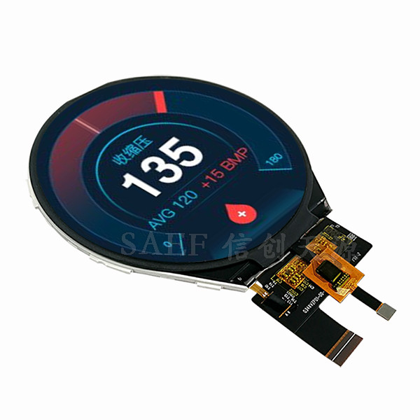 3 Lane Mipi PCAP TFT Display 3.4 Inch , Projected Capacitive Touchscreen 800x800 4