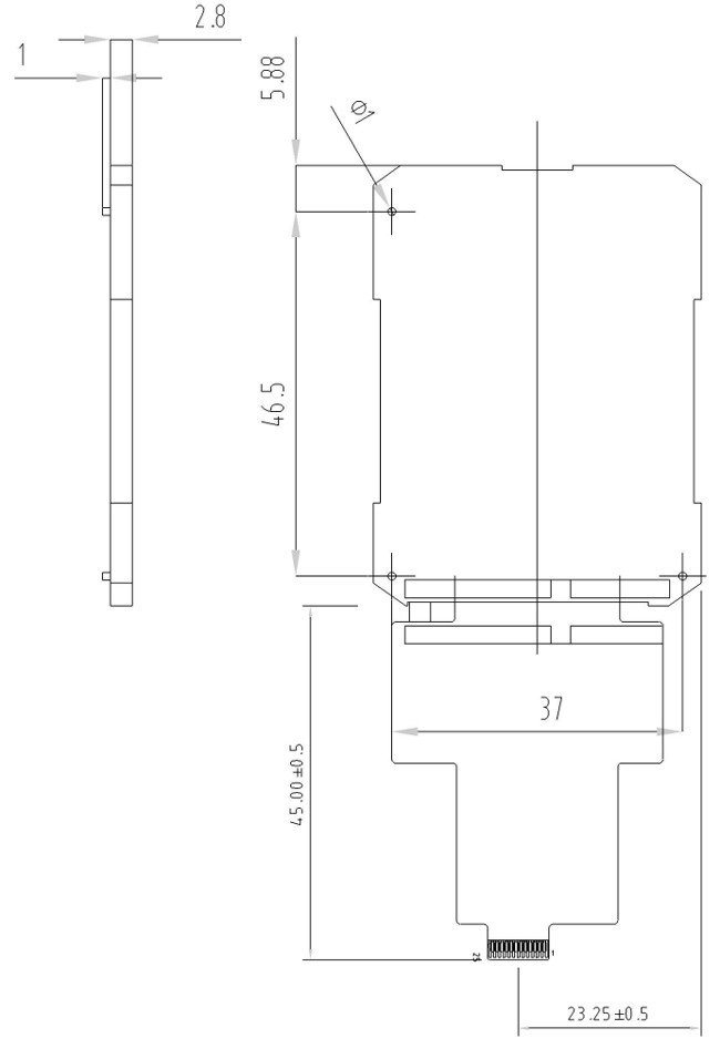 2.2'' Inch SPI TFT LCD Display ILI9225G QCIF 176x220 Touch Panel Screen, China TFT manufacturer 1