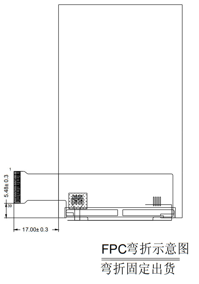 3.2 Inch IPS TFT LCD 480x800 Pixels , 3.2 Inch LCD Screen RGB/MCU Interface Optional 1