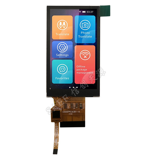 3" Inch 240x400 TFT LCD Touch Screen S6D04D1 MCU 8bits 16bits Interface 40 Pin With PCAP Capacitive Touch Screen 2