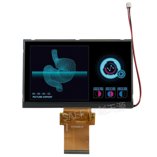 FHD Landscape IPS TFT LCD Display 5.7 Inch 60 Pin With LVDS Interface 4