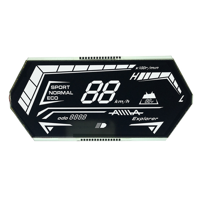 VATN Alphanumeric Segment LCD Display For Speedometer Odometer Meter Front Screen 1