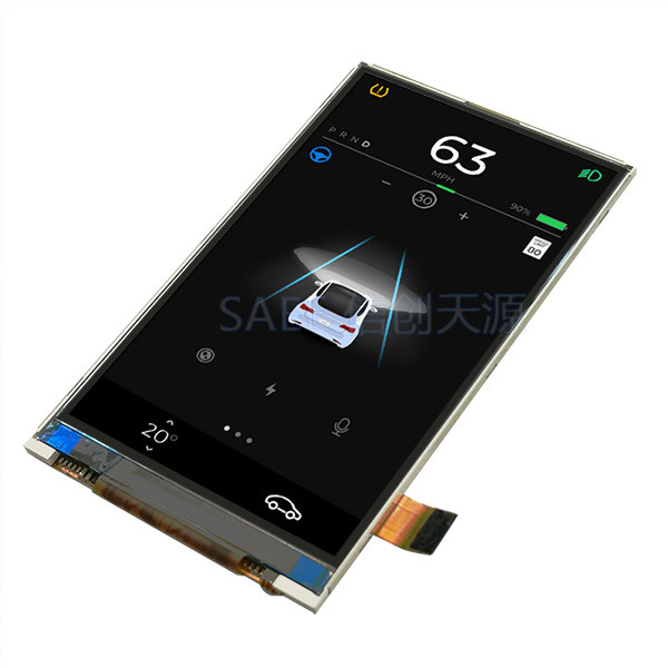 HX8369 Display TFT LCD 3.7 Inch 480x800 IPS For Smart Devices Front Screen 2