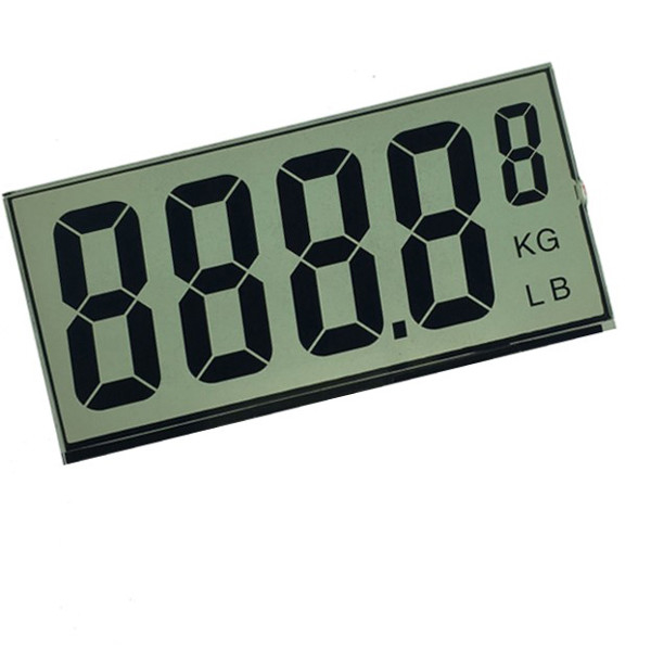 Alphanumeric 7 Segment LCD Display , TN LCD Panel For Weight Counter Front Screen 2