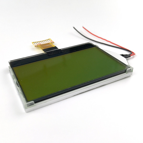 10 pins Graphic LCD 128x64 COG LCD Module with Green LED Backlight 2