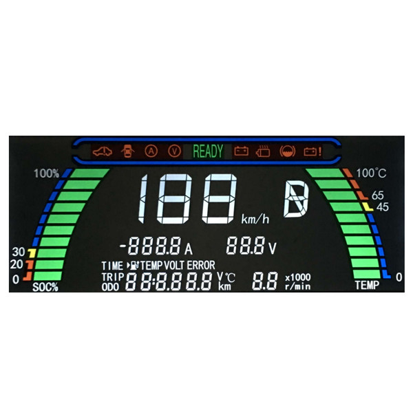 TN Negative Transmissive LCD Display With Ultra Wide Operating Temperature OEM ODM 1