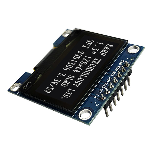 SPI Interface OLED Display 1.3 Inch OLED I2c 7 Pin With SH1106 Driver IC 2