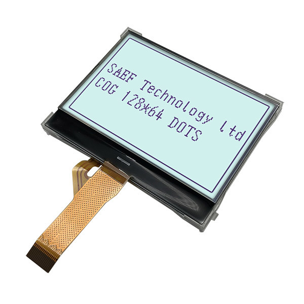 China Monochrome Graphic LCD Display Module 128x64 ST7565R FSTN Positive COG Display 3