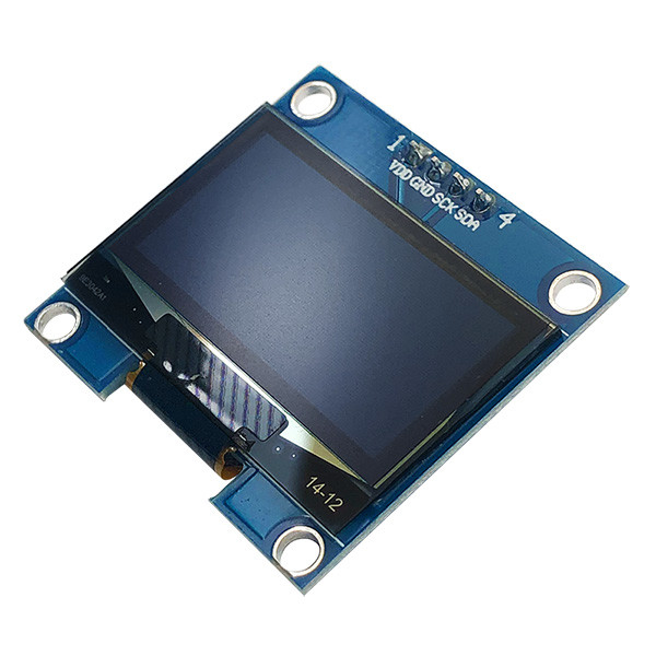 Passive Matrix 1.3 Inch I2C OLED Display 128x64 COG PCB 4 Pins 2