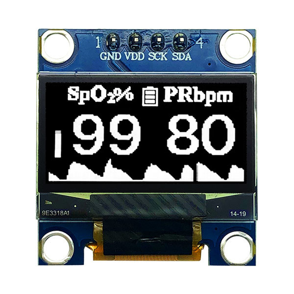 0.96 Inch OLED Module 12864 COG PCB 4 Pins SPI I2C For Medical Device 4