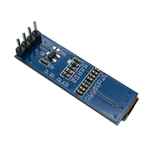 3V 5V 128x32 OLED Display Module 0.91 Inch 4 Pins With SSD1306 Driver IC 3