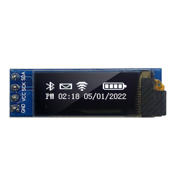 3V 5V 128x32 OLED Display Module 0.91 Inch 4 Pins With SSD1306 Driver IC 4