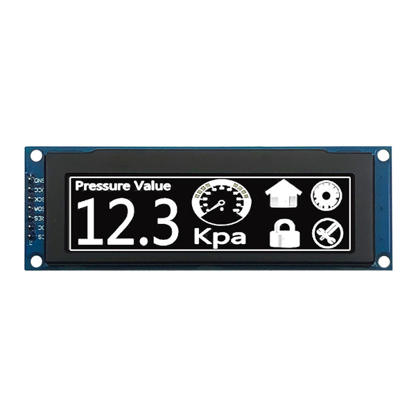 COF 256x64 OLED Display Module 3.12" Inch 16 Greyscale 3.3V Power 7