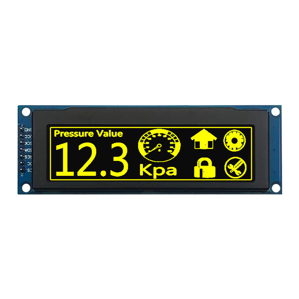 COF 256x64 OLED Display Module 3.12" Inch 16 Greyscale 3.3V Power 4