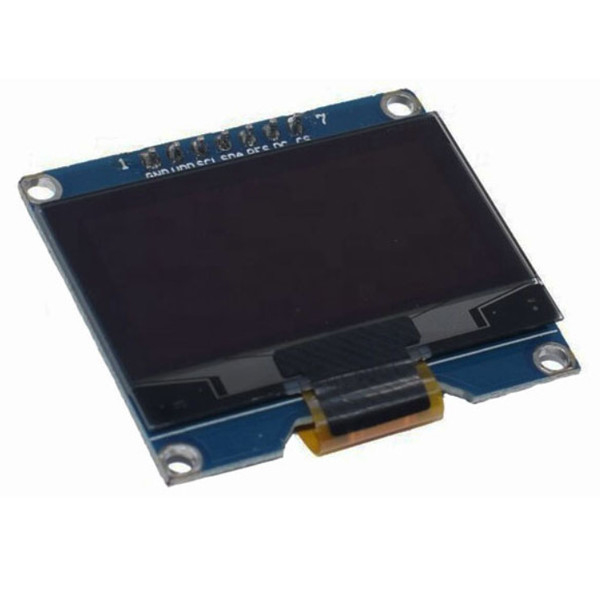 1.54 Inch OLED Display Module 128x64 SPI IIC Interface White And Blue Font 3