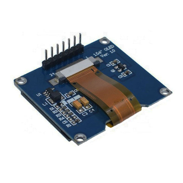 1.54 Inch OLED Display Module 128x64 SPI IIC Interface White And Blue Font 2