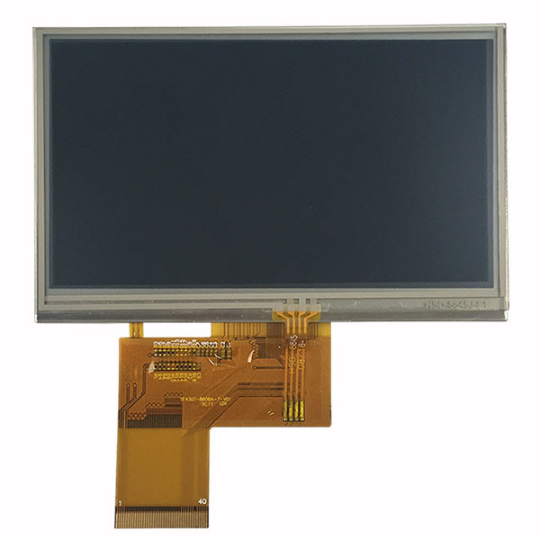 4.3" Inch LCD TFT Screen 480x272 IPS full viewing angle RGB interface with Resistive Touch Panel LCD TFT Screen 4